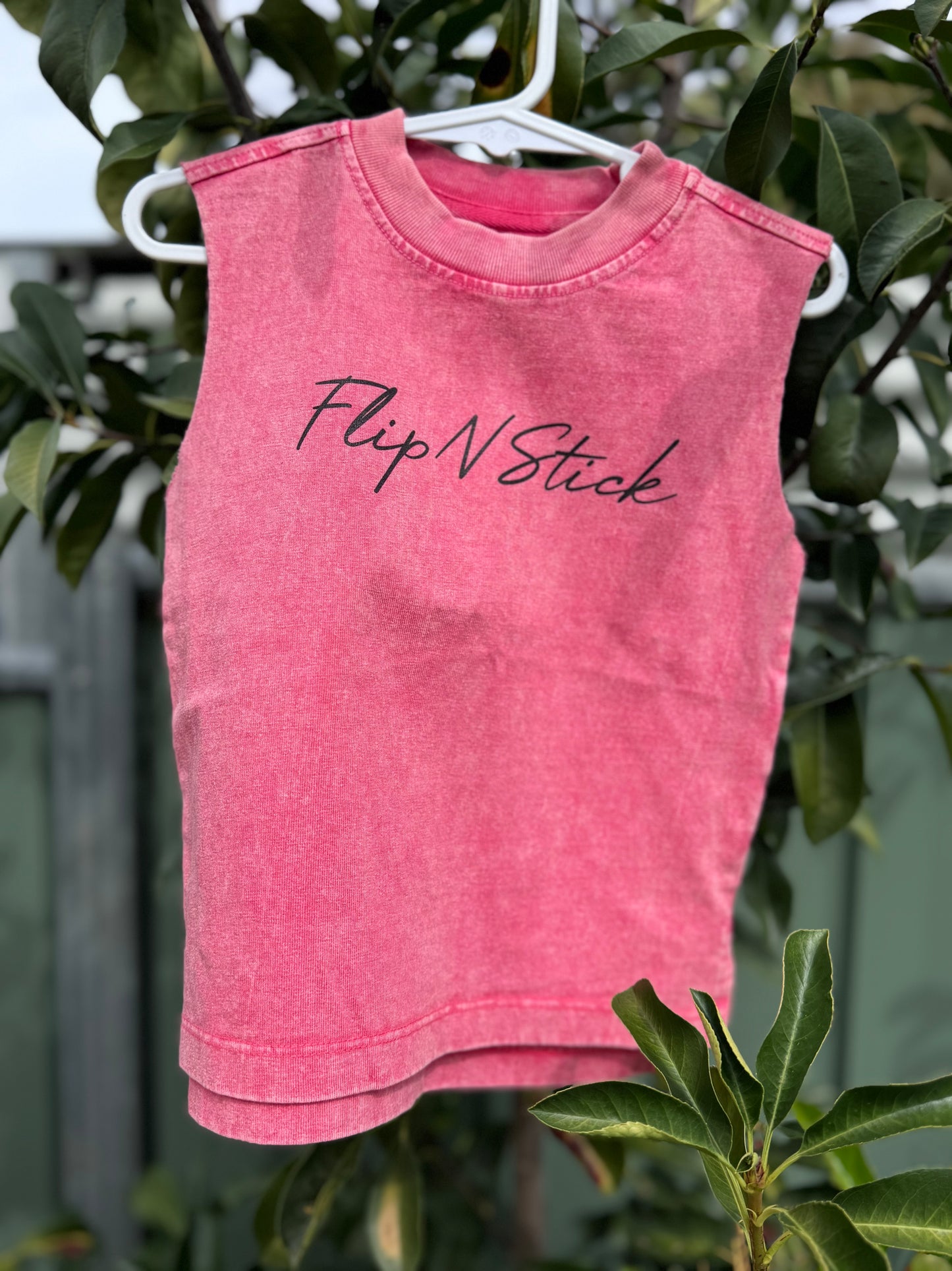 Kids Tank Top - Red - Flip 'N' Stick