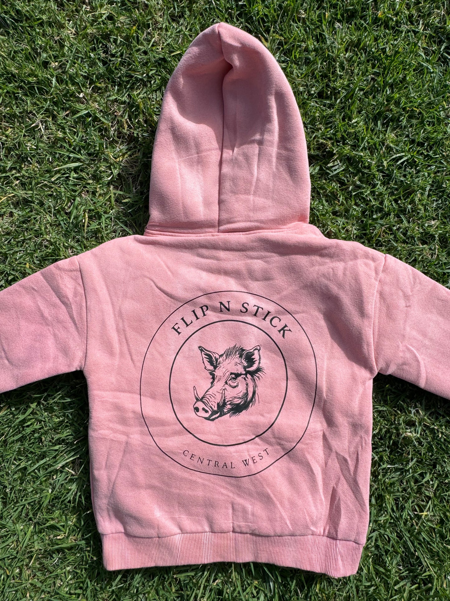 KIDS Fleece FNS Hoodie - PINK