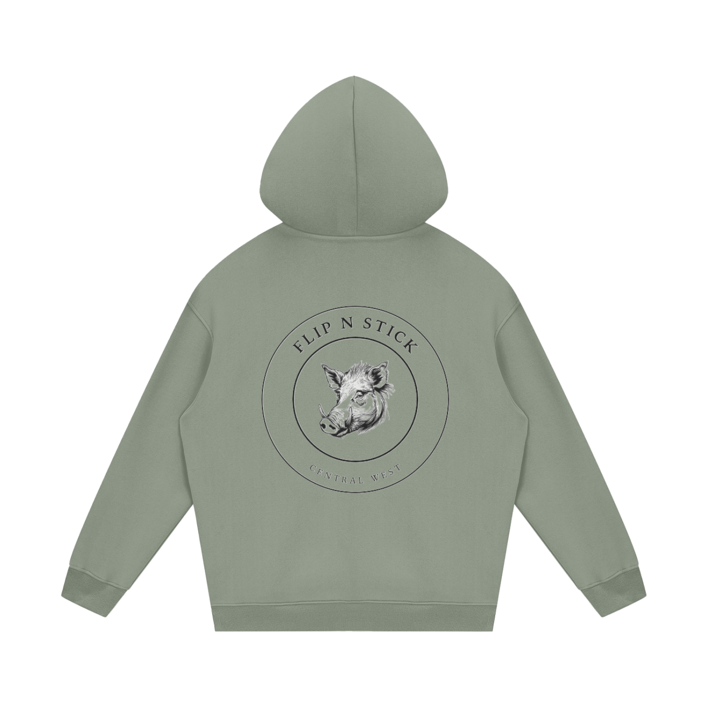 Fleece Hoodie - Flip 'N' Stick