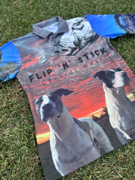 KIDS - Sunset Fishing Shirt