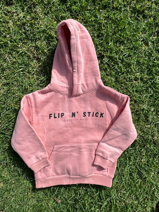 KIDS Fleece FNS Hoodie - PINK